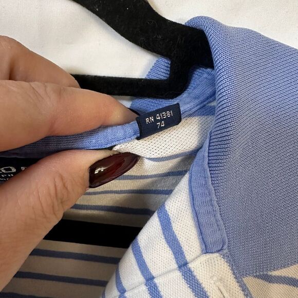 Ralph Lauren Polo Men's striped preppy shirt golf embroidered logo L - Picture 8 of 10